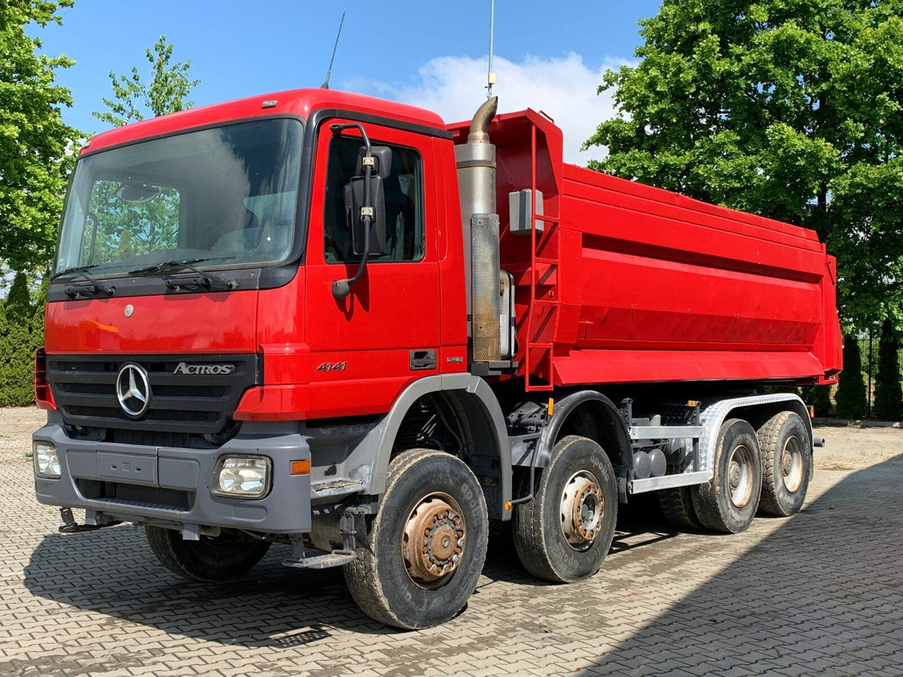 Mercedes-Benz ACTROS 4141 EURO4 8x8 Muldenkipper - Самосвал: фото 2 Mercedes-Benz ACTROS 4141 EURO4 8x8 Muldenkipper - Самосвал: фото 2