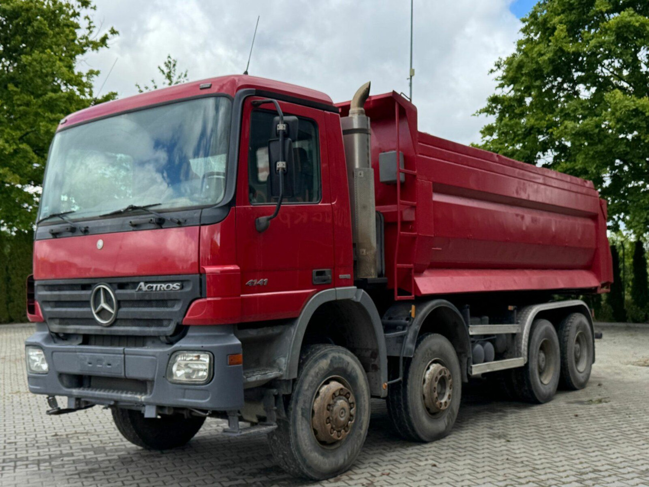 Mercedes-Benz ACTROS 4141 EURO4 8x8 Muldenkipper - Самосвал: фото 2 Mercedes-Benz ACTROS 4141 EURO4 8x8 Muldenkipper - Самосвал: фото 2