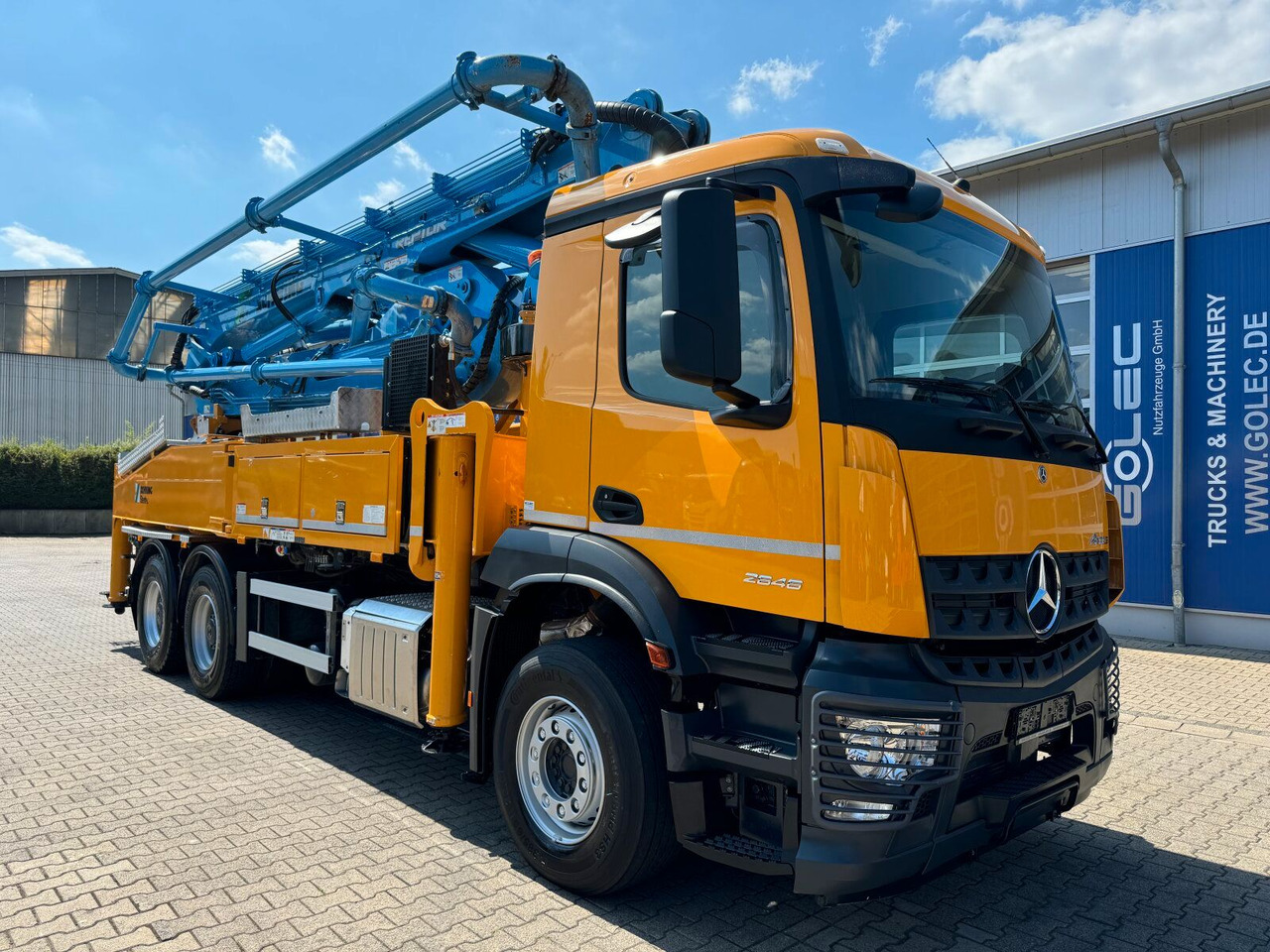 Mercedes-Benz AROCS 2646 6x4 Euro 6 Betonpumpe Schwing S 38 SX - Автобетононасос: фото 1 Mercedes-Benz AROCS 2646 6x4 Euro 6 Betonpumpe Schwing S 38 SX - Автобетононасос: фото 1