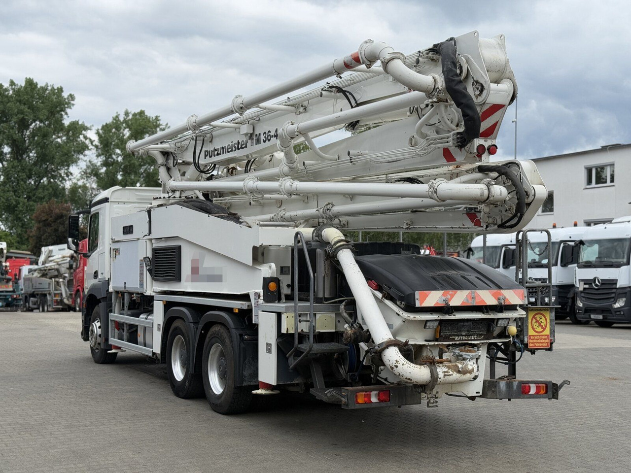 Mercedes-Benz AROCS 2840 6x4 Betonp. Putzmeister BSF36-4.16HLS - Автобетононасос: фото 5 Mercedes-Benz AROCS 2840 6x4 Betonp. Putzmeister BSF36-4.16HLS - Автобетононасос: фото 5
