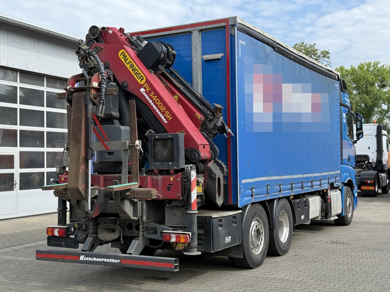 Mercedes-Benz Actros 6x2 Pritsche Kran Palfinger PK34002 + JIB - Автоманипулятор: фото 3 Mercedes-Benz Actros 6x2 Pritsche Kran Palfinger PK34002 + JIB - Автоманипулятор: фото 3