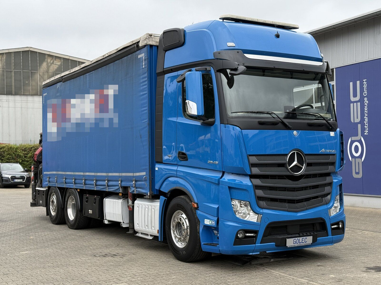 Mercedes-Benz Actros 6x2 Pritsche Kran Palfinger PK34002 + JIB - Автоманипулятор: фото 1 Mercedes-Benz Actros 6x2 Pritsche Kran Palfinger PK34002 + JIB - Автоманипулятор: фото 1