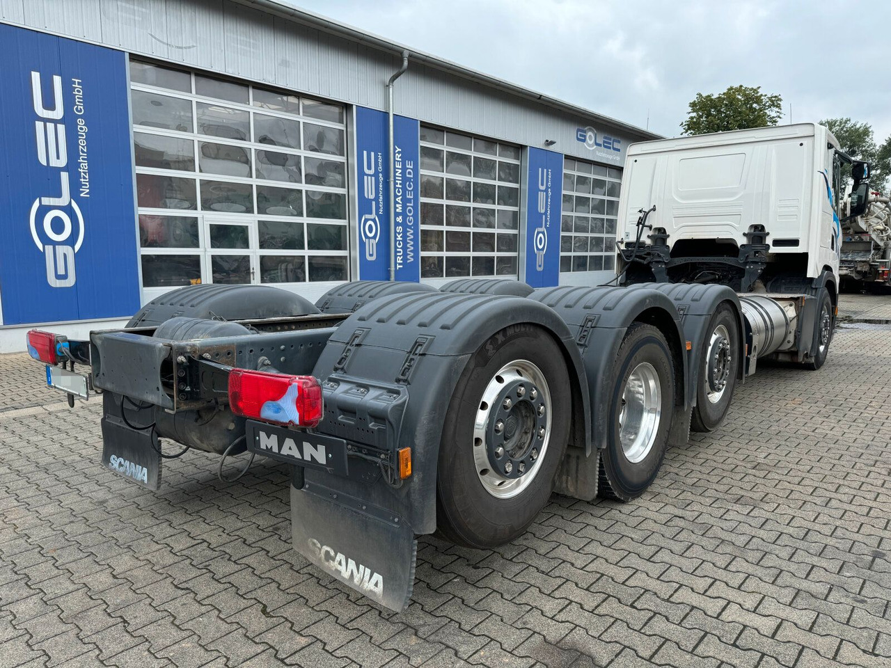 Scania G 410 B8x2*6 NB LNG Fahrgestell Nebenantrieb - Грузовик-шасси, Автоманипулятор: фото 5 Scania G 410 B8x2*6 NB LNG Fahrgestell Nebenantrieb - Грузовик-шасси, Автоманипулятор: фото 5