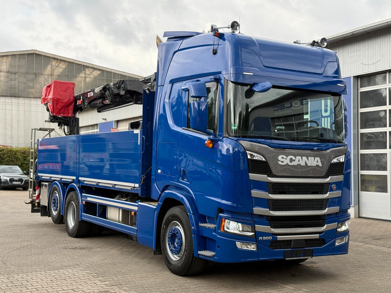 Scania R500 6x2 Pritsche mit Kran HIAB 177K PRO - Автоманипулятор: фото 1 Scania R500 6x2 Pritsche mit Kran HIAB 177K PRO - Автоманипулятор: фото 1