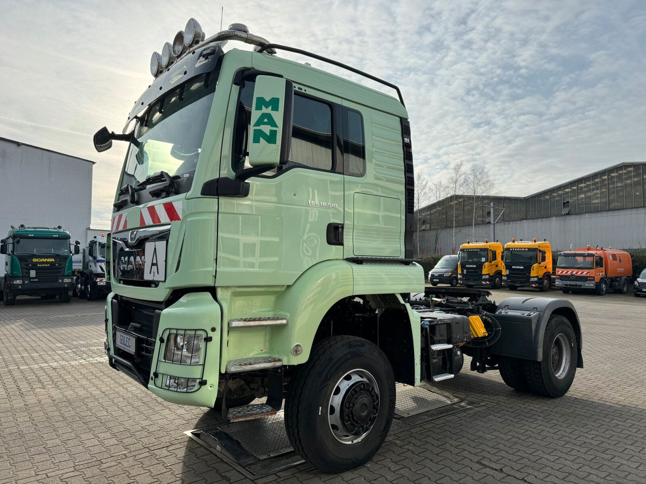 MAN TGS 18.510 4x4 SZM - Kipphyd. Blatt Luft - Тягач: фото 2 MAN TGS 18.510 4x4 SZM - Kipphyd. Blatt Luft - Тягач: фото 2