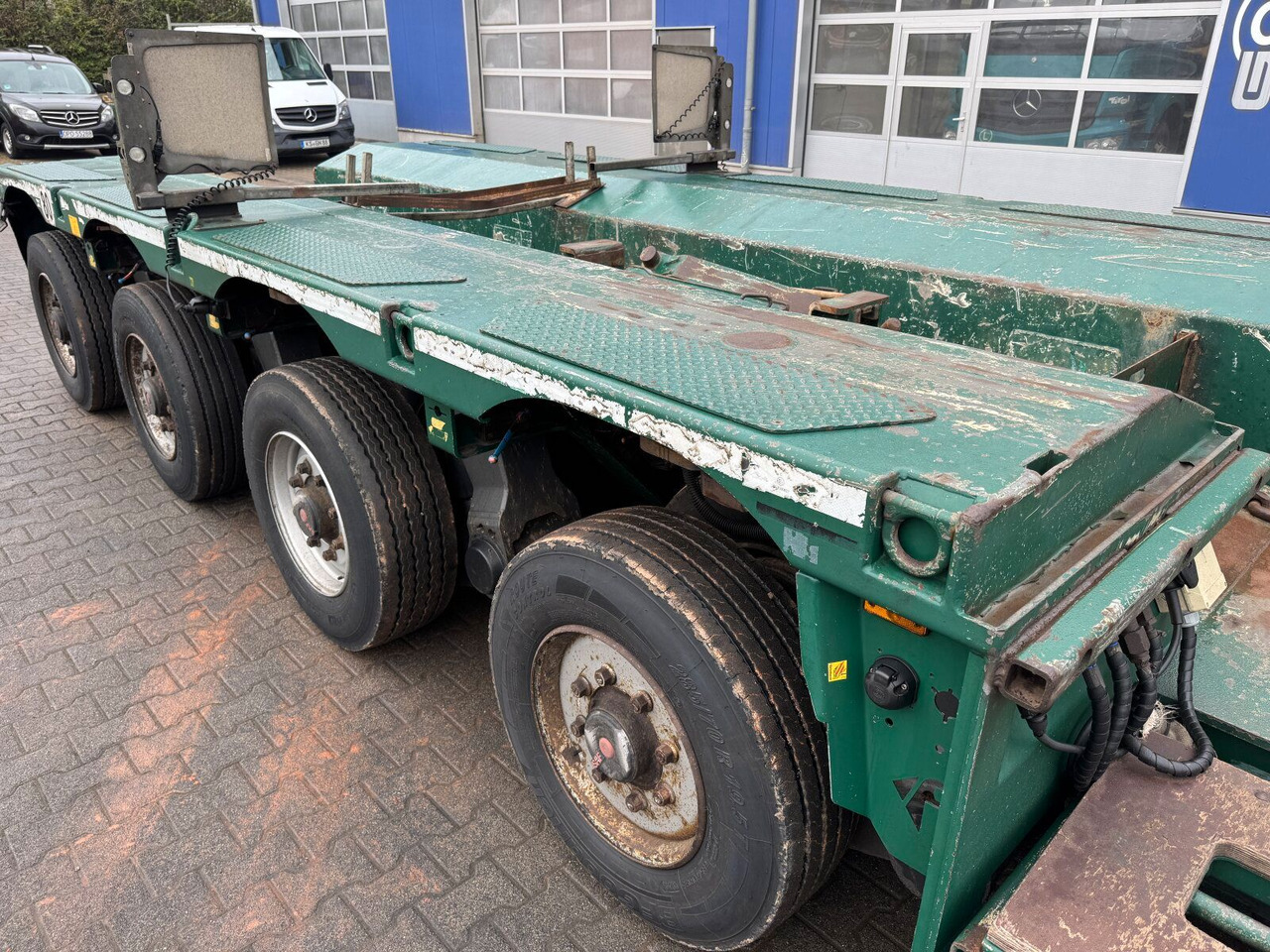 Тягач Mercedes-Benz ACTROS 4163 8x4 Schwerlast +Tieflader 4+2 *83 T: фото 16