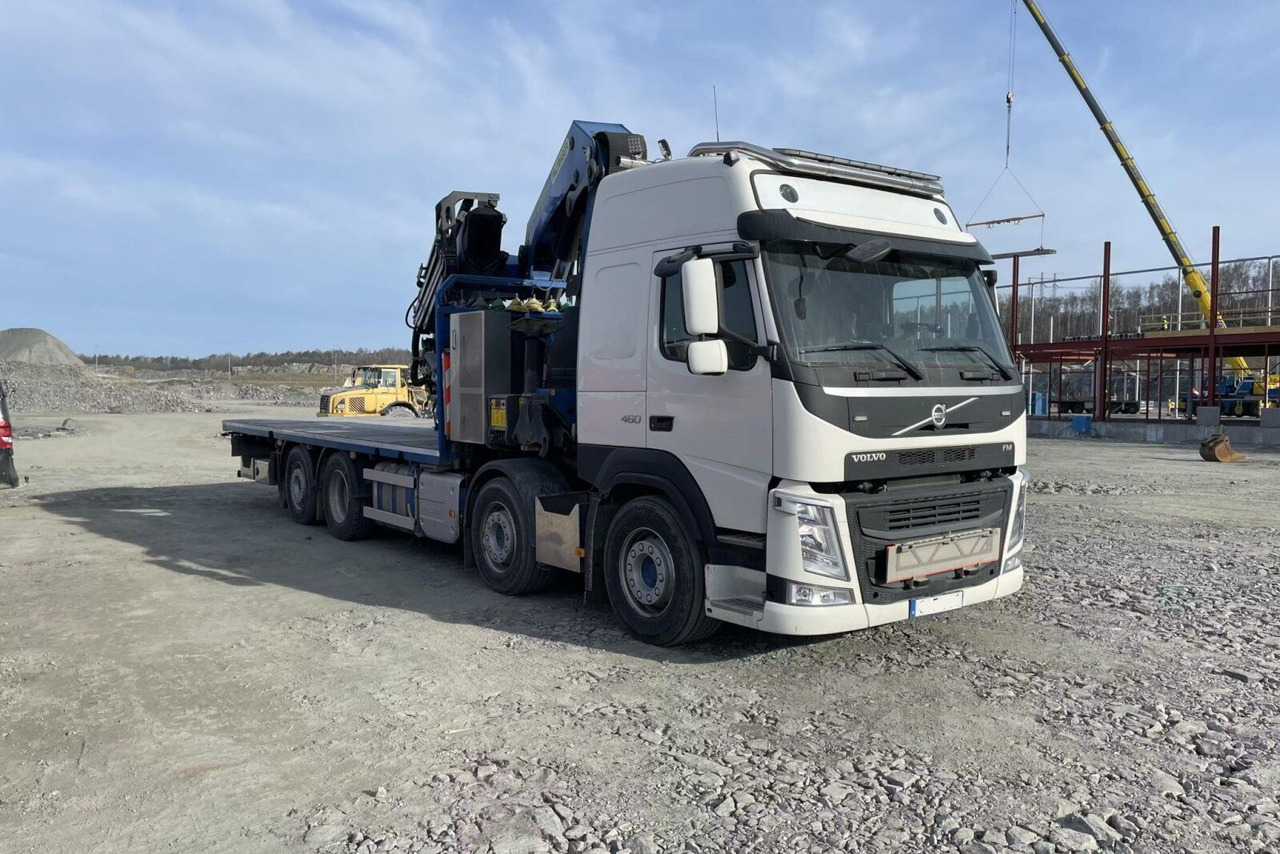 Volvo FM 460 8x2 EURO6 Pritsche Kran PALFINGER PK65002 - Грузовик бортовой/ Платформа, Автоманипулятор: фото 2 Volvo FM 460 8x2 EURO6 Pritsche Kran PALFINGER PK65002 - Грузовик бортовой/ Платформа, Автоманипулятор: фото 2
