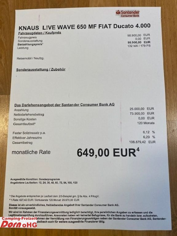 Knaus L!VE WAVE 650 MF Automatik/180 PS/Heavy - Полуинтегрированный автодом: фото 5 Knaus L!VE WAVE 650 MF Automatik/180 PS/Heavy - Полуинтегрированный автодом: фото 5