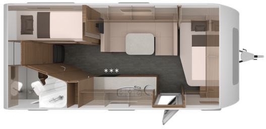 Knaus Sport 580 QS Truma Gasboiler - Прицеп дача: фото 2 Knaus Sport 580 QS Truma Gasboiler - Прицеп дача: фото 2