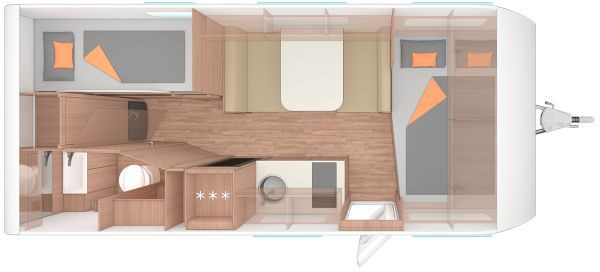 Weinsberg CaraCito 500 QDK Leichter Hagel Dach - Прицеп дача: фото 2 Weinsberg CaraCito 500 QDK Leichter Hagel Dach - Прицеп дача: фото 2