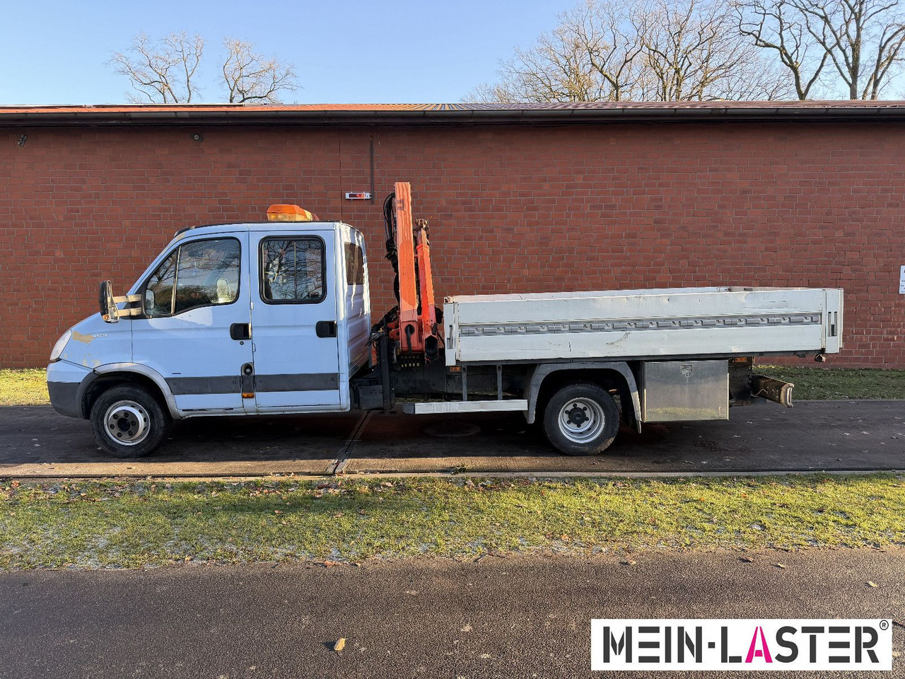 Iveco 65C180 3.0d Palfinger PK 6500 7 Sitzer - Малотоннажный бортовой грузовик, Грузопассажирский фургон: фото 4 Iveco 65C180 3.0d Palfinger PK 6500 7 Sitzer - Малотоннажный бортовой грузовик, Грузопассажирский фургон: фото 4
