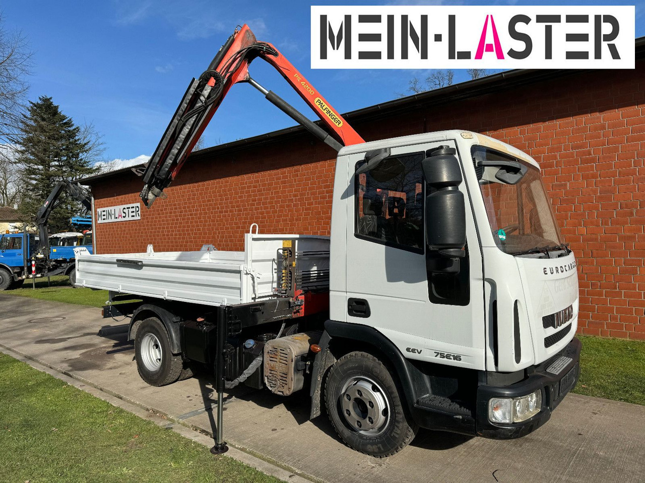 Малотоннажный самосвал Iveco ML75E16 3 S-Kipper Kran PK  9,4m-550 kg Greifer: фото 12