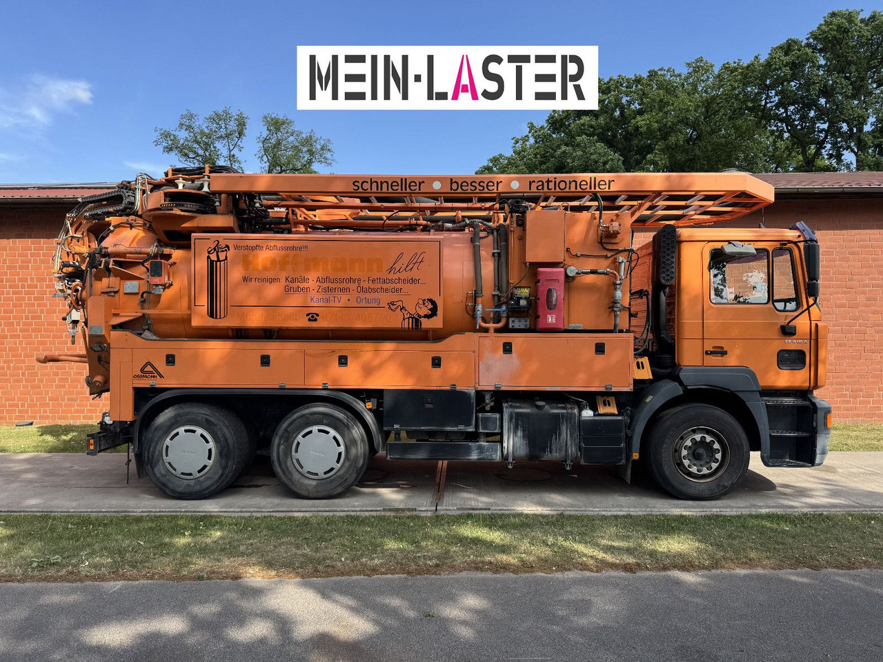 MAN FE 410 Assmann Saug HD Spüler Recycling + FB. - Ассенизатор: фото 3 MAN FE 410 Assmann Saug HD Spüler Recycling + FB. - Ассенизатор: фото 3