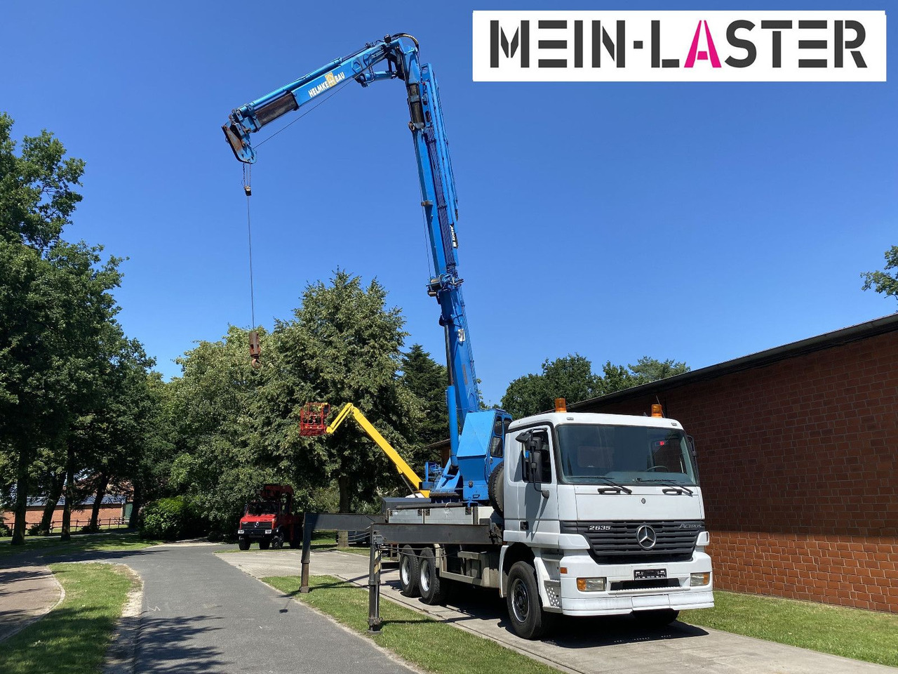 Mercedes-Benz 3335 V6 MKG 550 Ta2-a2 -46m 420 kg Funk - Автоманипулятор: фото 2 Mercedes-Benz 3335 V6 MKG 550 Ta2-a2 -46m 420 kg Funk - Автоманипулятор: фото 2