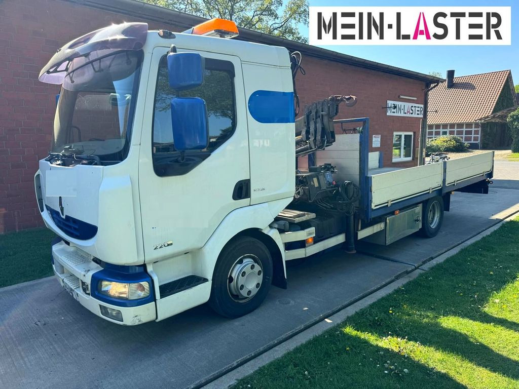 Renault Midlum 220 HMF 683 K4 15m-400 Kg Funk Seilwinde - Автоманипулятор, Грузовик бортовой/ Платформа: фото 2 Renault Midlum 220 HMF 683 K4 15m-400 Kg Funk Seilwinde - Автоманипулятор, Грузовик бортовой/ Платформа: фото 2