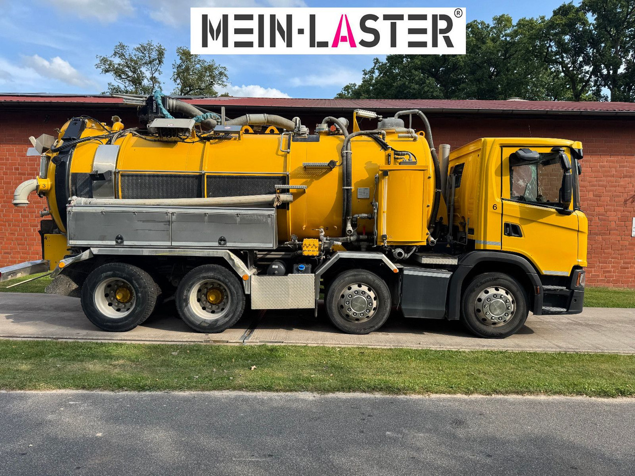 Scania G 450 8x4 Kaiser Twister Komfort V2A Funk - Ассенизатор: фото 3 Scania G 450 8x4 Kaiser Twister Komfort V2A Funk - Ассенизатор: фото 3