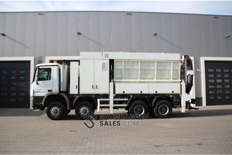 Mercedes-Benz Actros 4141 RSP 2014 Saugbagger 8x8 - Ассенизатор: фото 2 Mercedes-Benz Actros 4141 RSP 2014 Saugbagger 8x8 - Ассенизатор: фото 2