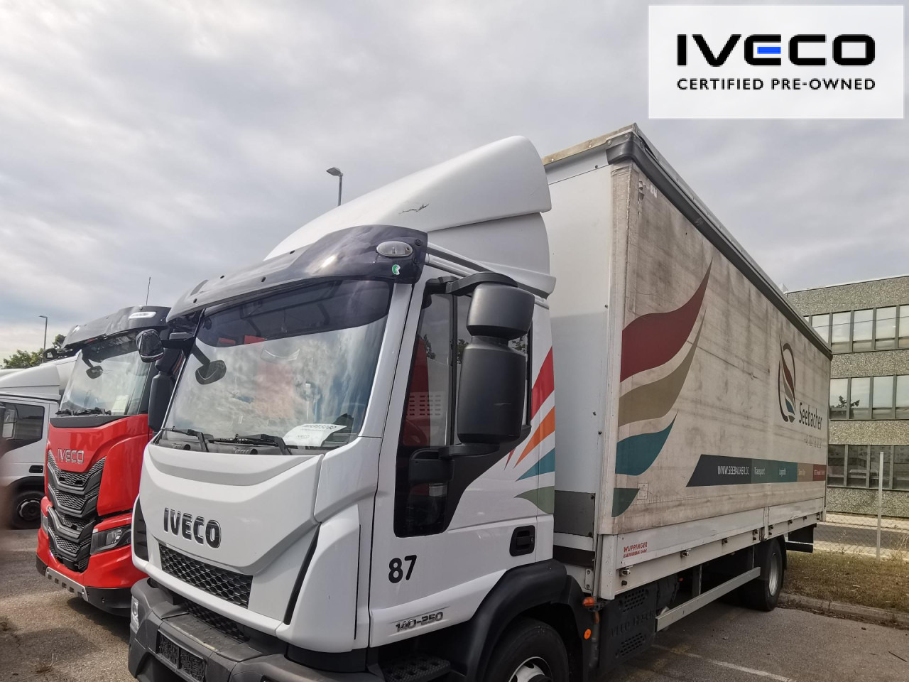 IVECO Pritsche-Schiebeplane-LBW - Тентованный грузовик: фото 1 IVECO Pritsche-Schiebeplane-LBW - Тентованный грузовик: фото 1