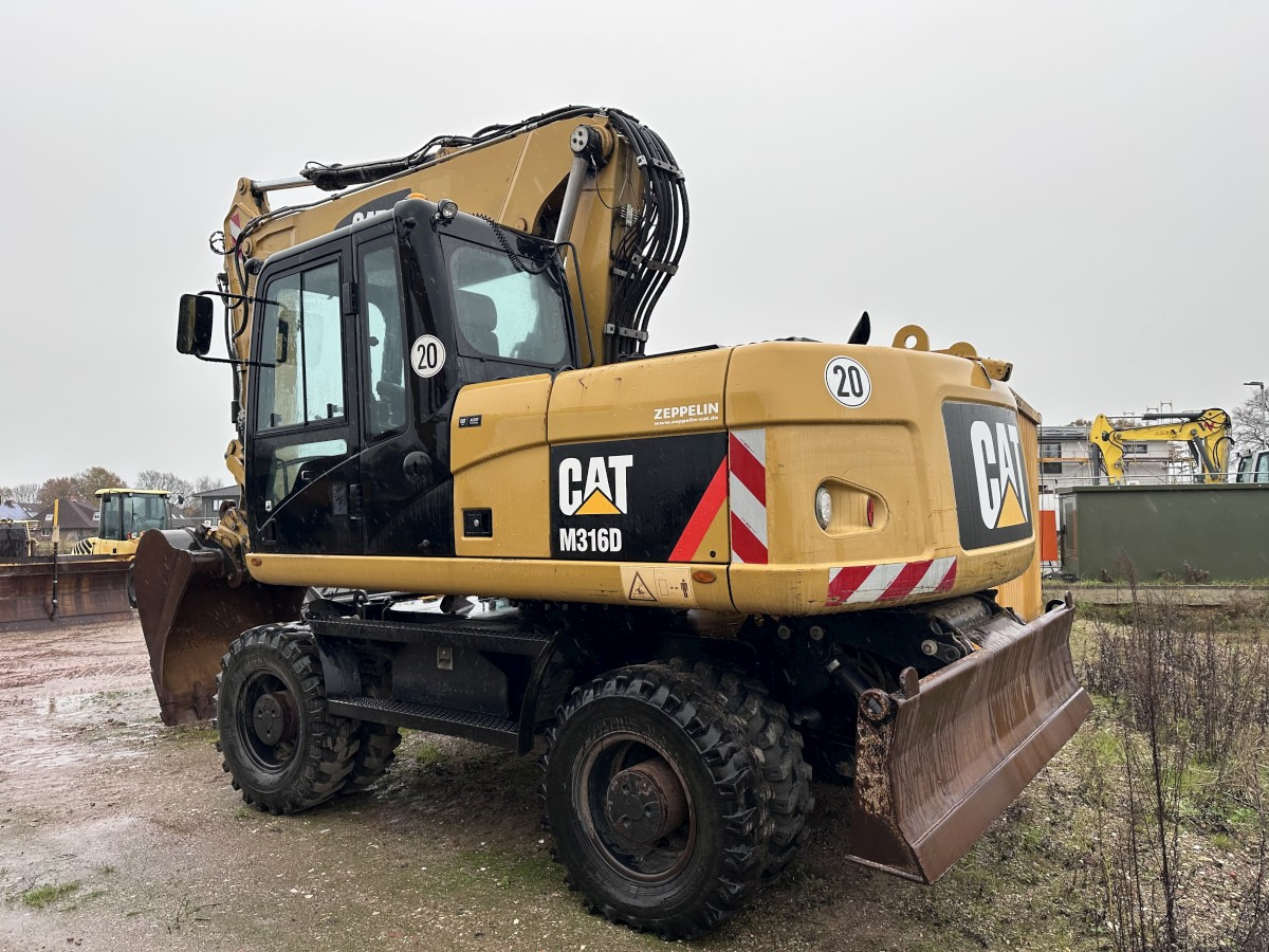 CATERPILLAR M 316 D full Hydr. Top Zustand German machine ! - Колёсный экскаватор: фото 2 CATERPILLAR M 316 D full Hydr. Top Zustand German machine ! - Колёсный экскаватор: фото 2