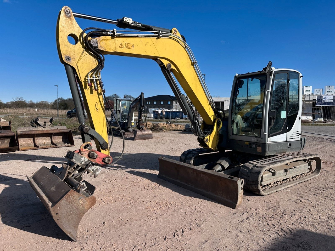WACKER EZ 80 Top Zustand GLV -Tieflöffel German machine - Мини-экскаватор: фото 3 WACKER EZ 80 Top Zustand GLV -Tieflöffel German machine - Мини-экскаватор: фото 3