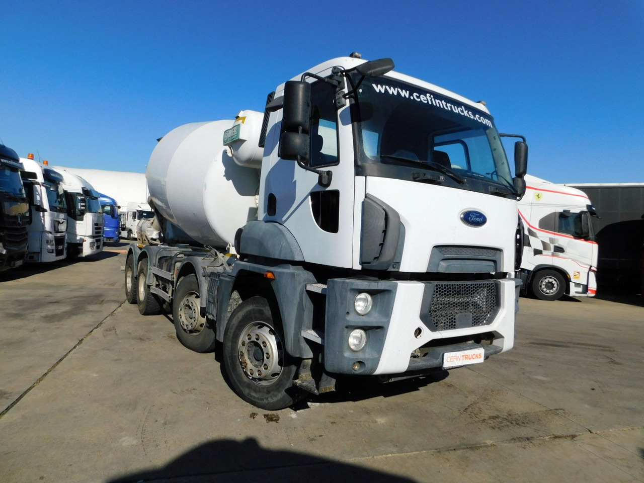 Ford 4142m 8x4 dcab e6 16s2230 - Автобетоносмеситель: фото 2 Ford 4142m 8x4 dcab e6 16s2230 - Автобетоносмеситель: фото 2