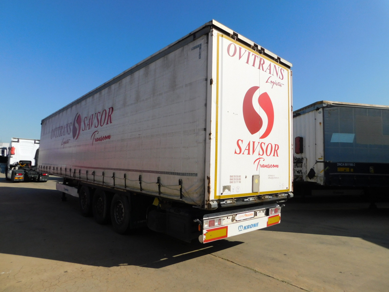 Krone Sd da06clnf - Тентованный полуприцеп: фото 4 Krone Sd da06clnf - Тентованный полуприцеп: фото 4