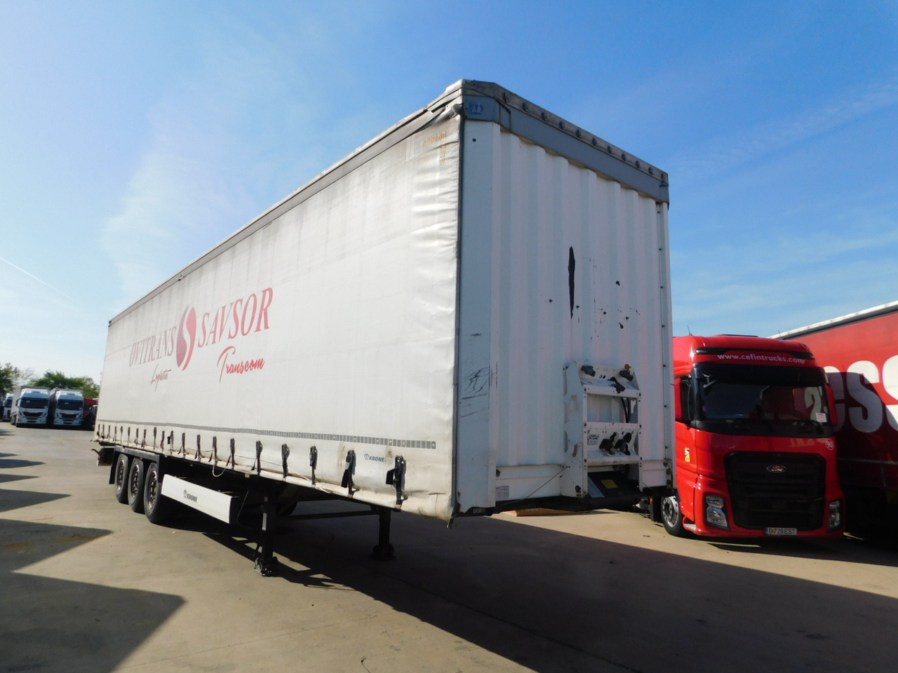 Krone Sd da06clnf - Тентованный полуприцеп: фото 2 Krone Sd da06clnf - Тентованный полуприцеп: фото 2