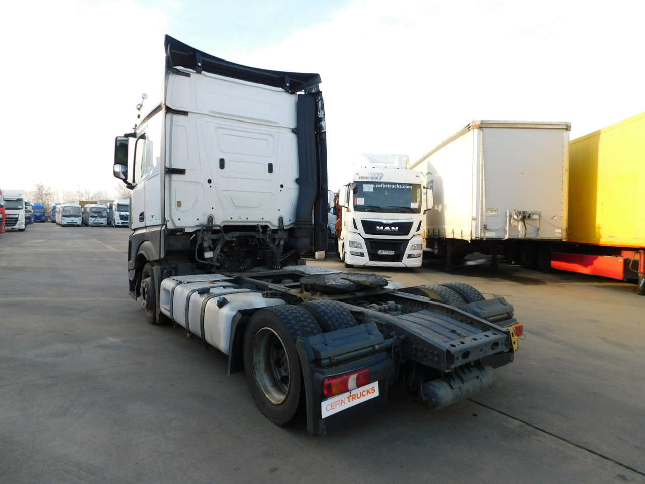 Mercedes Actros - Тягач: фото 4 Mercedes Actros - Тягач: фото 4