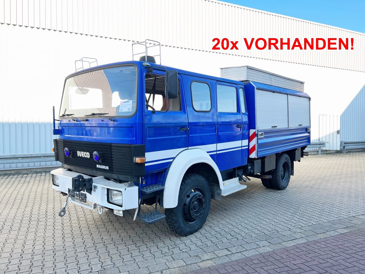 120-23 AW 4x4 Doka 120-23 AW 4x4 Doka, V8-Motor, Gerätewagen, Seilwinde - Грузовик бортовой/ Платформа: фото 1 120-23 AW 4x4 Doka 120-23 AW 4x4 Doka, V8-Motor, Gerätewagen, Seilwinde - Грузовик бортовой/ Платформа: фото 1