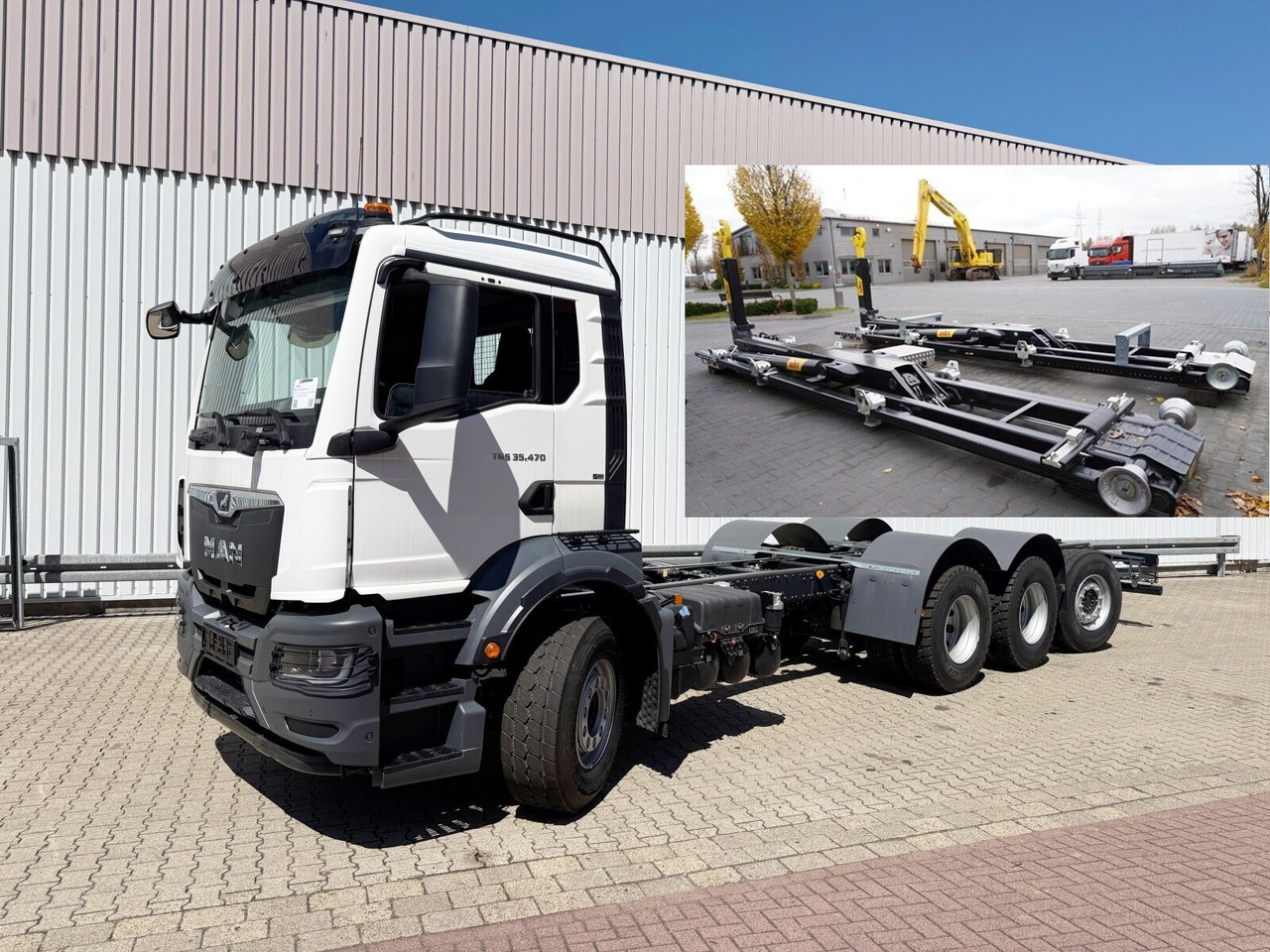 MAN TGS 35.470 8x4-4 BL TGS 35.470 8x4-4 BL, Lenk-/Liftachse, Navi, Motorabtrieb - Крюковой мультилифт: фото 1 MAN TGS 35.470 8x4-4 BL TGS 35.470 8x4-4 BL, Lenk-/Liftachse, Navi, Motorabtrieb - Крюковой мультилифт: фото 1
