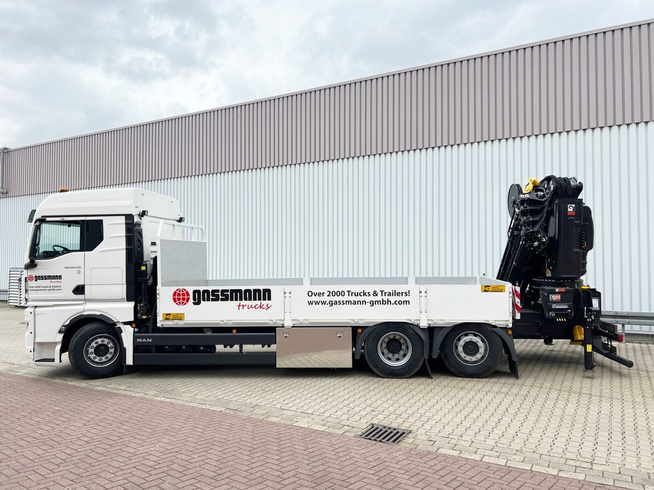 MAN TGX 26.510 6x2-4 LL CH TGX 26.510 6x2-4 LL, Kran Hiab X-HiPro 548 E-8, Lenk-/Liftachse, TwistLock 20Fuß, Funk, Retarder - Автоманипулятор, Грузовик бортовой/ Платформа: фото 2 MAN TGX 26.510 6x2-4 LL CH TGX 26.510 6x2-4 LL, Kran Hiab X-HiPro 548 E-8, Lenk-/Liftachse, TwistLock 20Fuß, Funk, Retarder - Автоманипулятор, Грузовик бортовой/ Платформа: фото 2