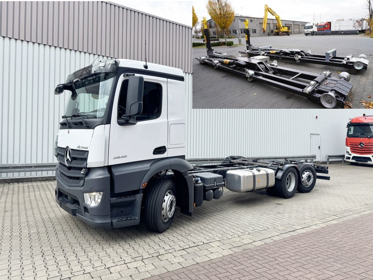 Mercedes-Benz Actros 2548 L 6x2 Actros 2548 L 6x2, Retarder, Lenk-/Liftachse - Крюковой мультилифт: фото 1 Mercedes-Benz Actros 2548 L 6x2 Actros 2548 L 6x2, Retarder, Lenk-/Liftachse - Крюковой мультилифт: фото 1