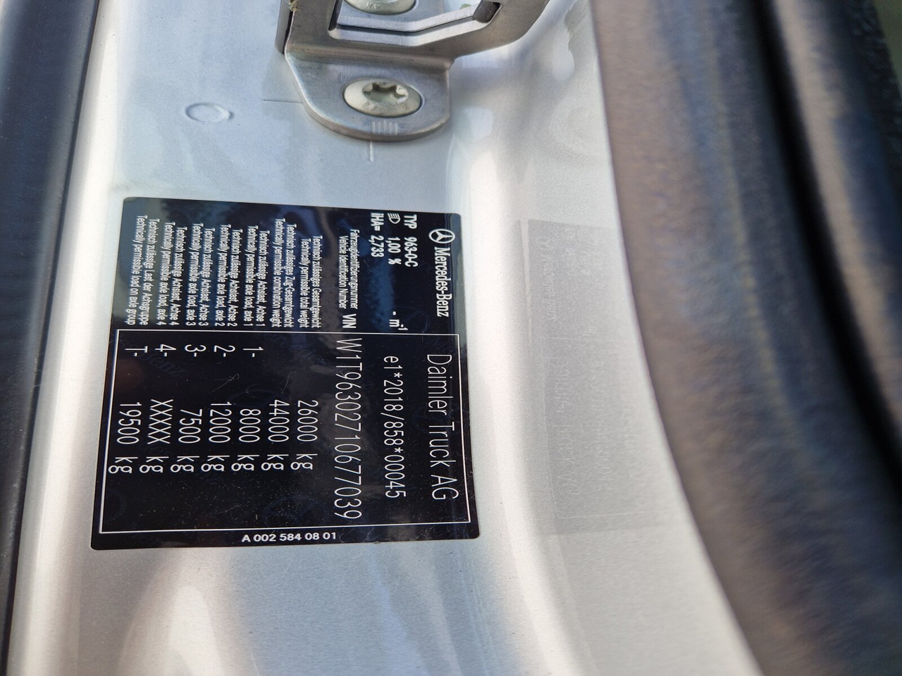 Новый Крюковой мультилифт Mercedes-Benz Actros 2553 LL 6x2 Actros 2553 LL 6x2/46, Retarder, Liftachse, MultimediaCockpit, LED, Navi: фото 6