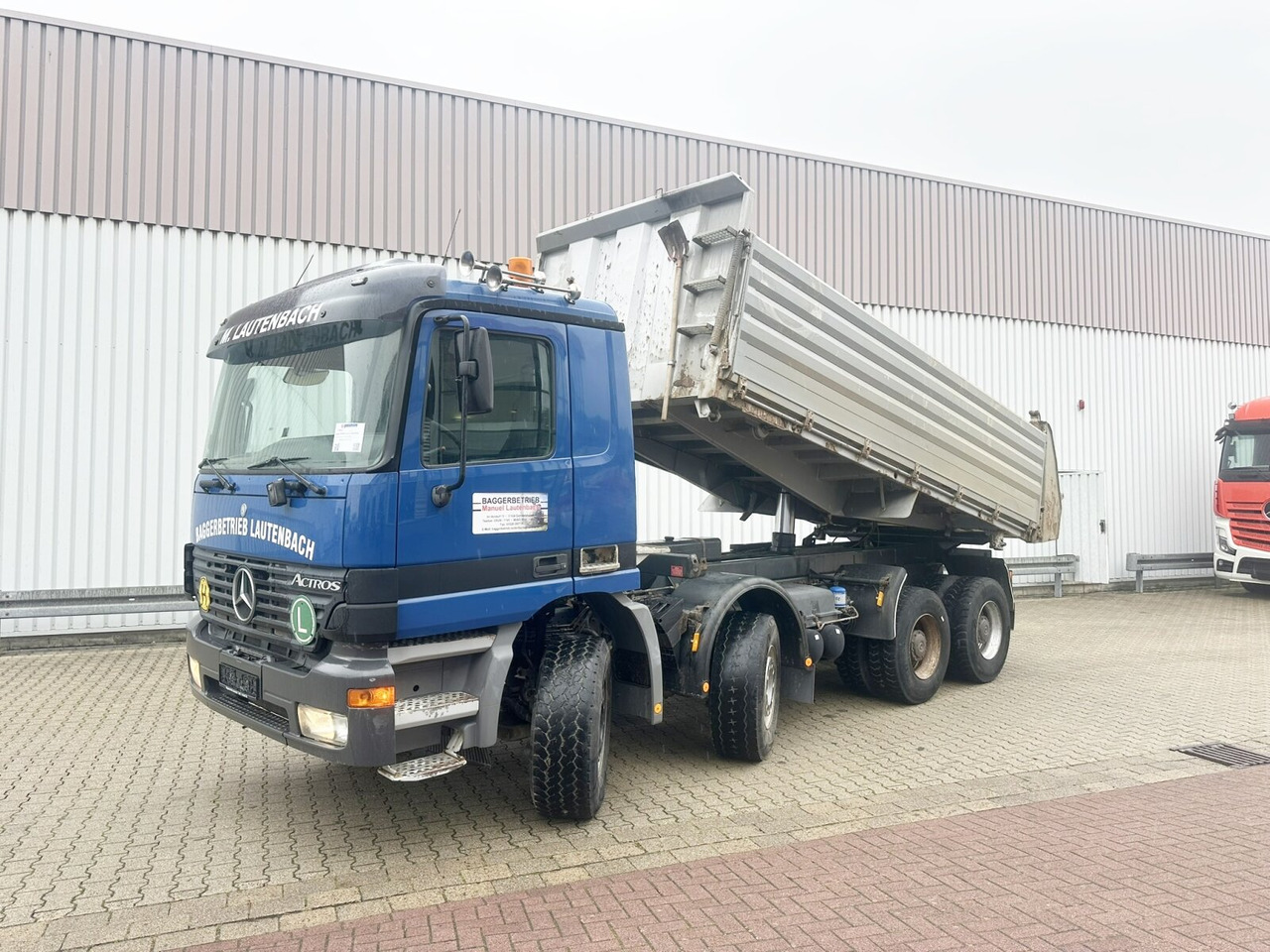 Mercedes-Benz Actros 4140 8x4/4 Actros 4140 8x4/4, Alu-Bordwände - Самосвал: фото 1 Mercedes-Benz Actros 4140 8x4/4 Actros 4140 8x4/4, Alu-Bordwände - Самосвал: фото 1
