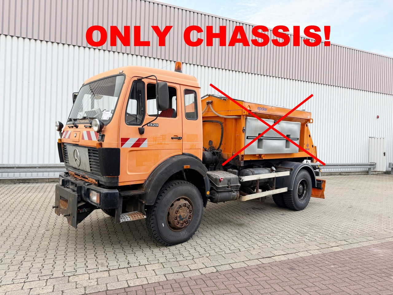 Mercedes-Benz NG 1928 A 4x4 NG 1928 A 4x4, V8-Motor, Winterdienstaustattung - Грузовик-шасси: фото 1 Mercedes-Benz NG 1928 A 4x4 NG 1928 A 4x4, V8-Motor, Winterdienstaustattung - Грузовик-шасси: фото 1