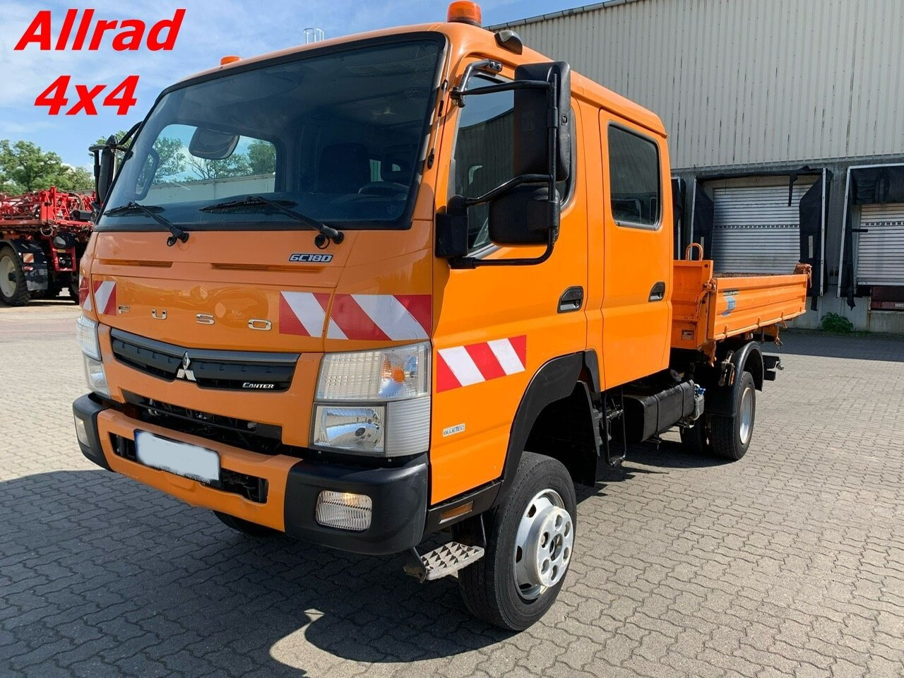 Mitsubishi Canter 6 C18D 4x4 Canter 6 C 18 D/4x4, Allrad, Doka, Kugel AHK, Bluetec - Самосвал: фото 1 Mitsubishi Canter 6 C18D 4x4 Canter 6 C 18 D/4x4, Allrad, Doka, Kugel AHK, Bluetec - Самосвал: фото 1