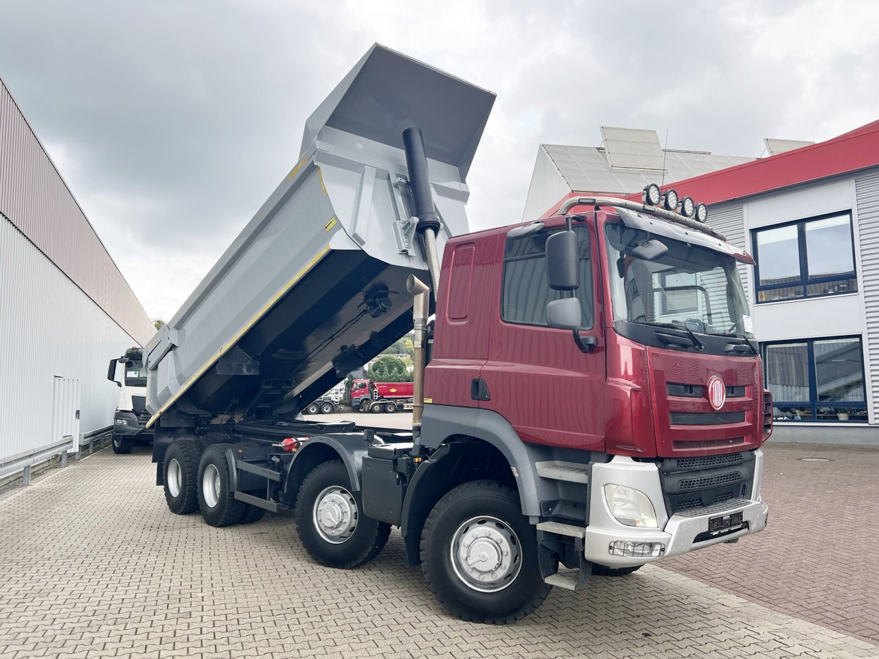 Внедорожный самосвал Tatra Phoenix 8x8 Phoenix 8x8, Stahlmulde ca. 22m³, hydr. Heckklappe: фото 8