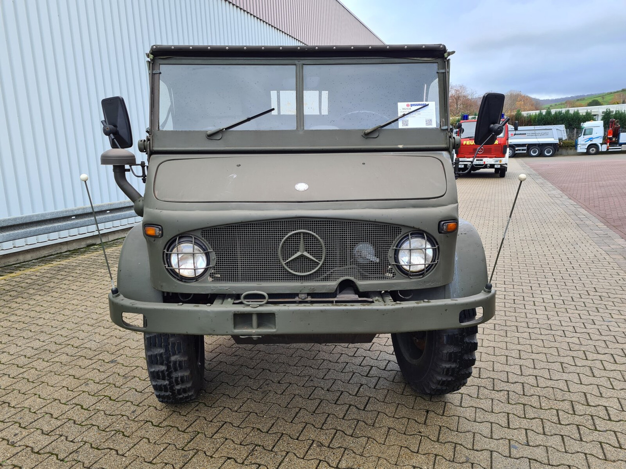 Грузовик бортовой/ Платформа Unimog 404 4x4 S Cabrio 404 4x4 S Cabrio, Benziner: фото 12 Грузовик бортовой/ Платформа Unimog 404 4x4 S Cabrio 404 4x4 S Cabrio, Benziner: фото 12