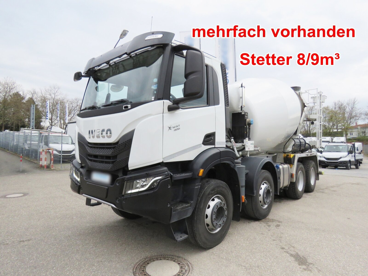 X-Way AD360X40BZ 8x4 X-Way AD360X40BZ 8x4, Stetter Betonmischer ca. 9m³ - Автобетоносмеситель: фото 1 X-Way AD360X40BZ 8x4 X-Way AD360X40BZ 8x4, Stetter Betonmischer ca. 9m³ - Автобетоносмеситель: фото 1