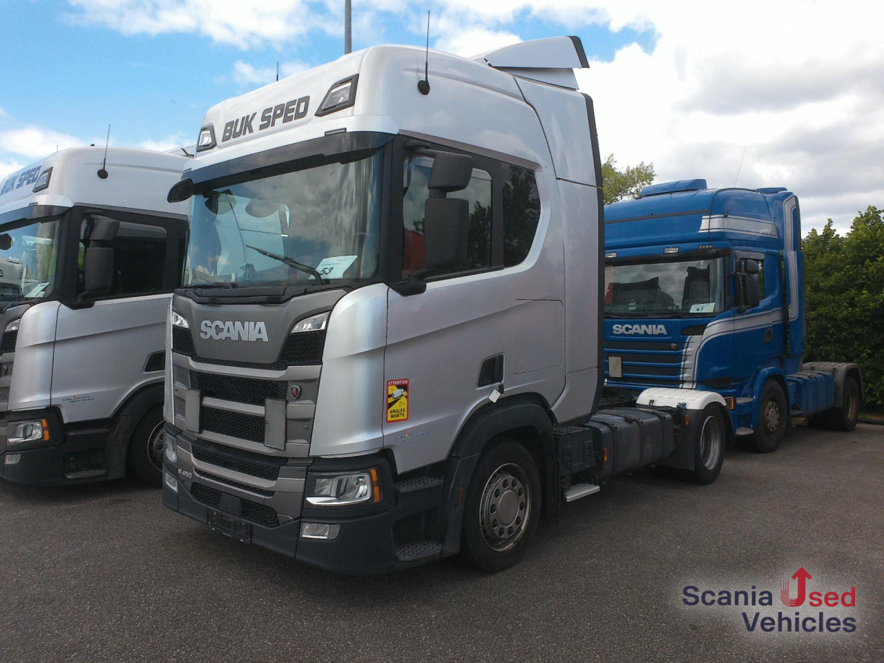 SCANIA R 450 A4x2EB Standklima Solaranlage!!! - Тягач: фото 1 SCANIA R 450 A4x2EB Standklima Solaranlage!!! - Тягач: фото 1