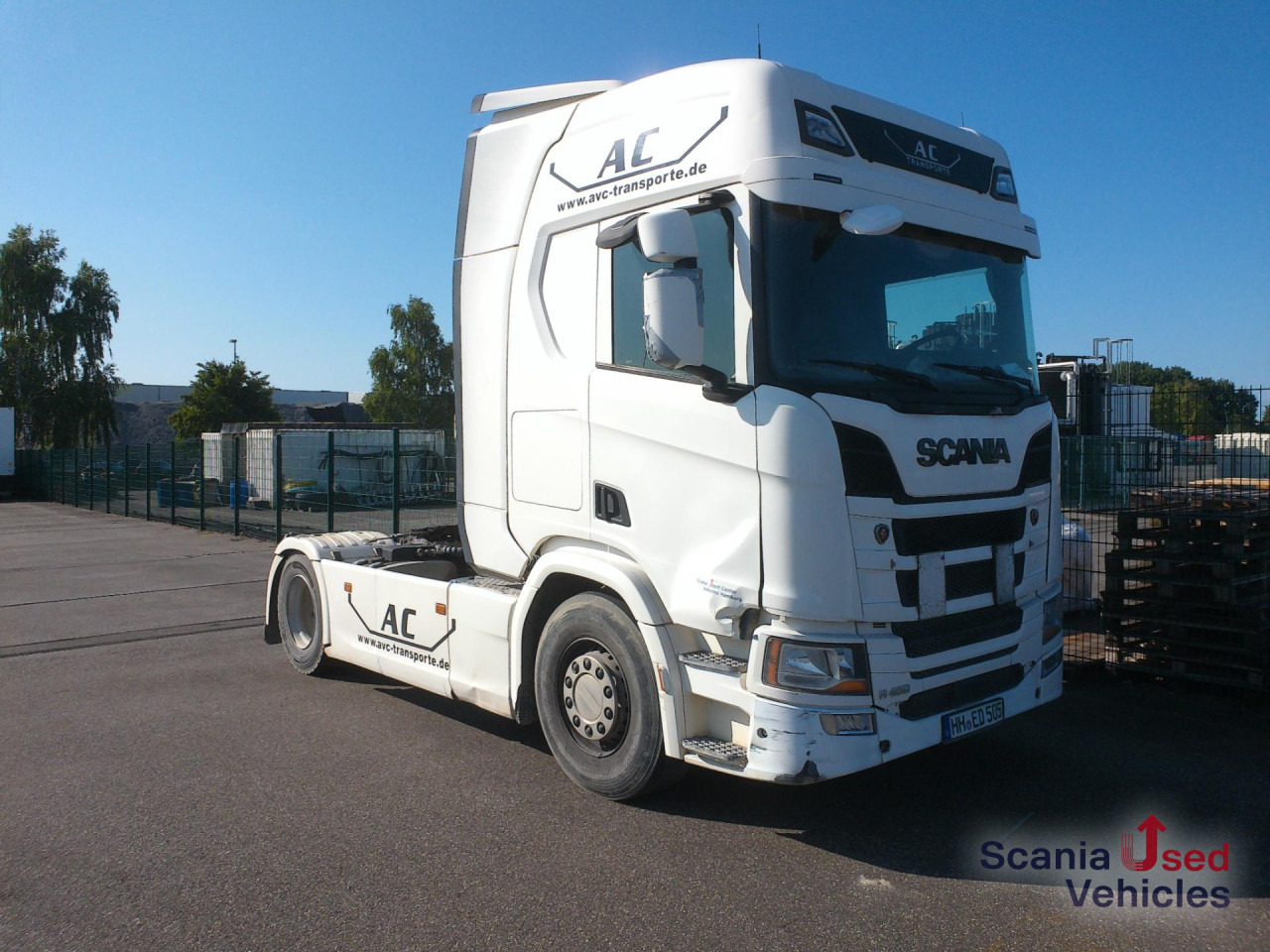 SCANIA R 450 A4x2NA Hydraulik - beschädigt - K-Welle - Тягач: фото 1 SCANIA R 450 A4x2NA Hydraulik - beschädigt - K-Welle - Тягач: фото 1