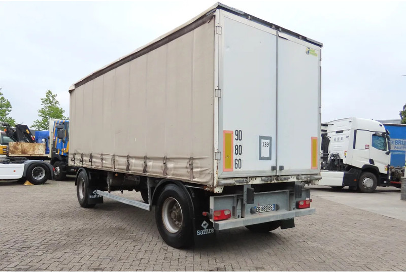 Samro bj 2020 opbouw! BPW ECO PLUS, DISC BRAKES, WHEELBASE 4,33 - Тентованный полуприцеп: фото 1 Samro bj 2020 opbouw! BPW ECO PLUS, DISC BRAKES, WHEELBASE 4,33 - Тентованный полуприцеп: фото 1
