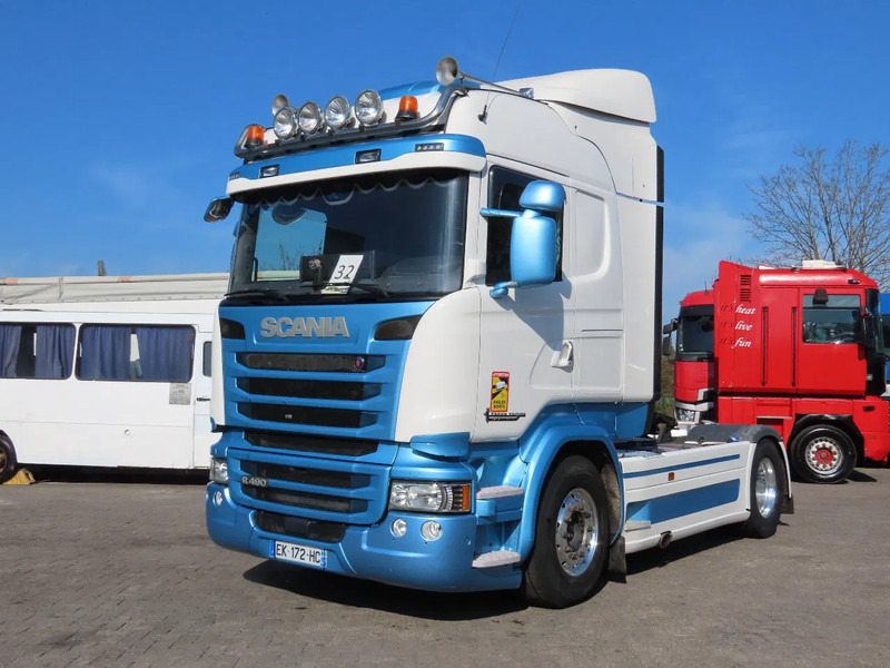 Тягач Scania R490 Retarder, P-airco, all options! TOP FRANCE truck!: фото 1