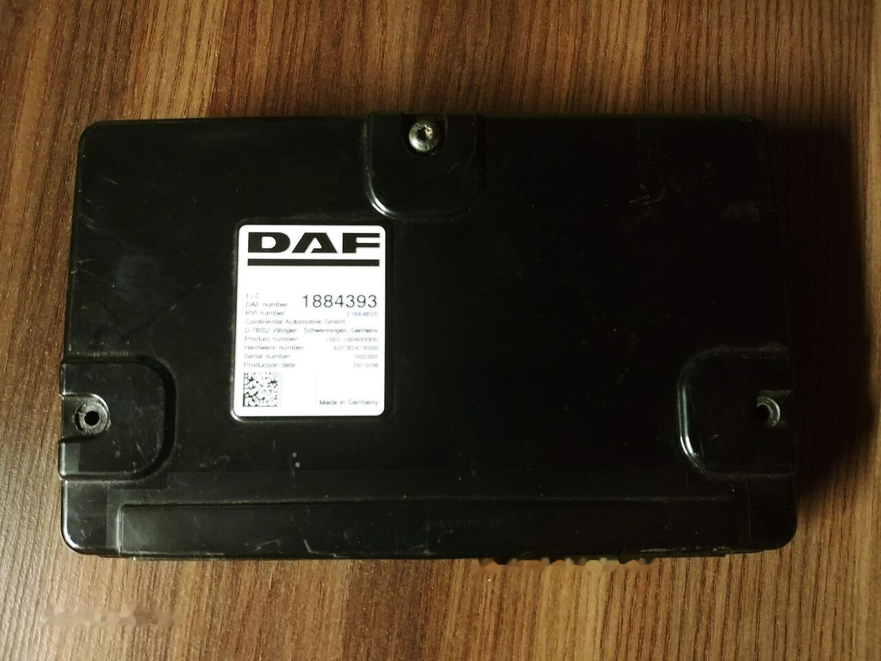 DAF Electronic Light Controller ELC 1884393 DAF CF65 LF45 - Блок управления для Грузовиков: фото 3 DAF Electronic Light Controller ELC 1884393 DAF CF65 LF45 - Блок управления для Грузовиков: фото 3