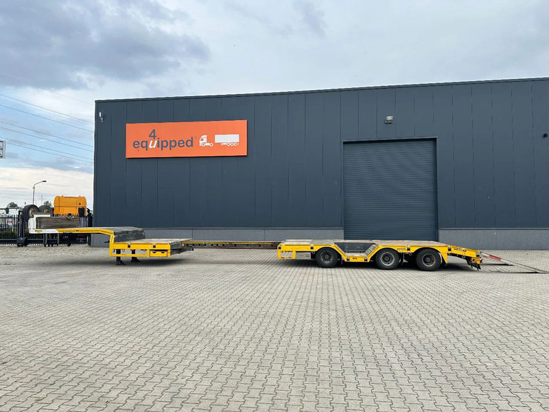 Broshuis E-2190/27 lowloader, wheel well, 4,1m extendable, steering axle - Низкорамный полуприцеп: фото 1 Broshuis E-2190/27 lowloader, wheel well, 4,1m extendable, steering axle - Низкорамный полуприцеп: фото 1