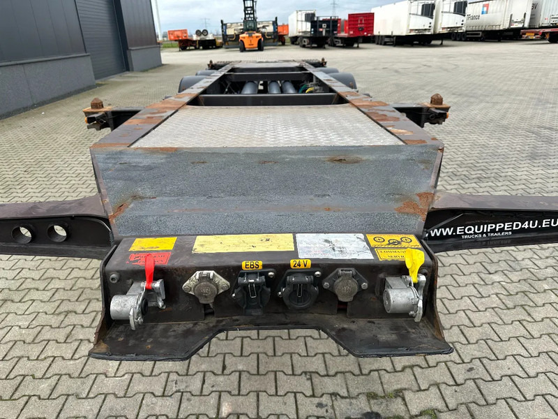 Полуприцеп-контейнеровоз/ Сменный кузов Burg 20FT ADR (EX/II, EX/III, FL, AT) Chassis, Empty weight : 3.690kg, SAF INTRADISC, 2x Liftaxle, NL-chassis: фото 7