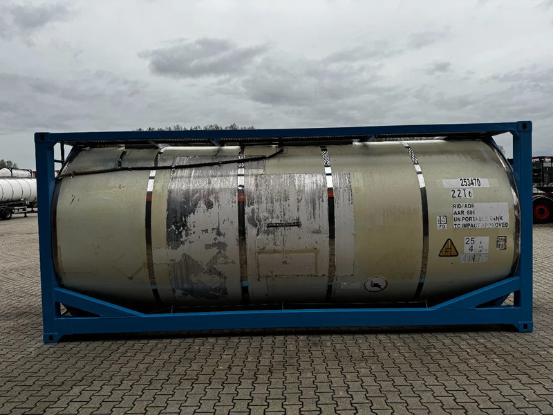 CIMC 20FT ISO / 25.010L / 1-COMP. / 22T6 / UN Portable / T11 / 5Y ADR- + CSC test: 02-2027 - Резервуар для хранения: фото 3 CIMC 20FT ISO / 25.010L / 1-COMP. / 22T6 / UN Portable / T11 / 5Y ADR- + CSC test: 02-2027 - Резервуар для хранения: фото 3