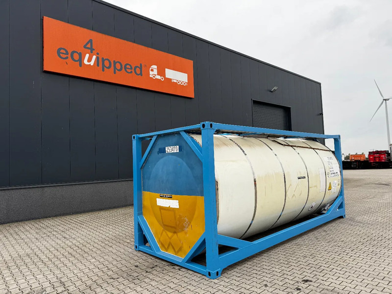 CIMC 20FT ISO / 25.010L / 1-COMP. / 22T6 / UN Portable / T11 / 5Y ADR- + CSC test: 02-2027 - Резервуар для хранения: фото 1 CIMC 20FT ISO / 25.010L / 1-COMP. / 22T6 / UN Portable / T11 / 5Y ADR- + CSC test: 02-2027 - Резервуар для хранения: фото 1