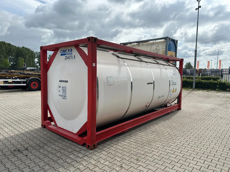CIMC 20FT ISO, 25.080L/1-COMP/3 BAFFELS/4 manholes, ADR valid until 08/2027 - Резервуар для хранения: фото 4 CIMC 20FT ISO, 25.080L/1-COMP/3 BAFFELS/4 manholes, ADR valid until 08/2027 - Резервуар для хранения: фото 4
