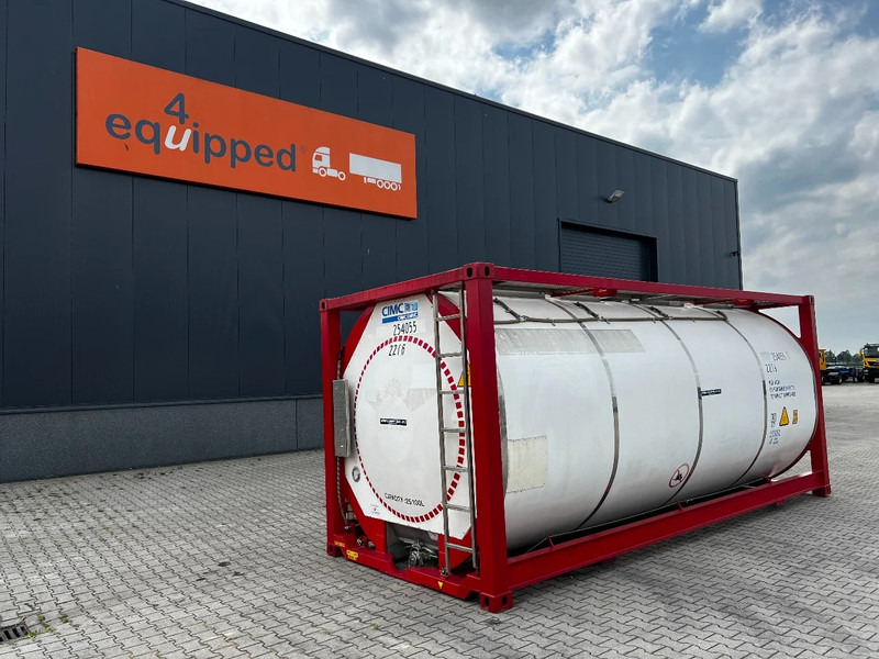 CIMC 20FT ISO, 25.100L/1-COMP/3 BAFFELS/4 manholes, ADR - Резервуар для хранения: фото 1 CIMC 20FT ISO, 25.100L/1-COMP/3 BAFFELS/4 manholes, ADR - Резервуар для хранения: фото 1